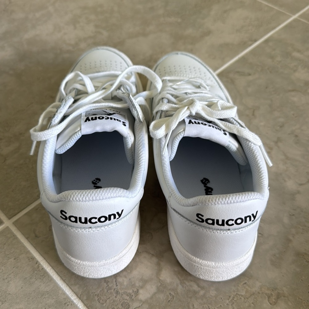 Saucony Leather Jazz Court Sneakers - Picture 4 of 8